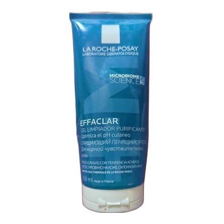 LA ROCHE EFFACLAR PURIFYING FOAMING CLEANSER GEL + M 200ML