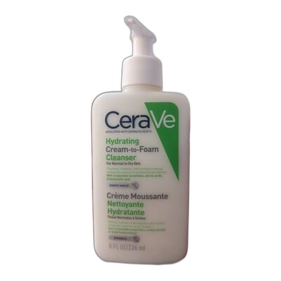 CERAVE HYDRATING CREAM TO FOAM CLEANSER 236ML
