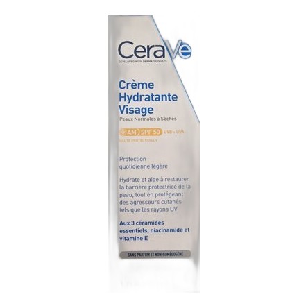 CERAVE FACIAL MOISTURISING LOTION (AM) SPF 50 52ML