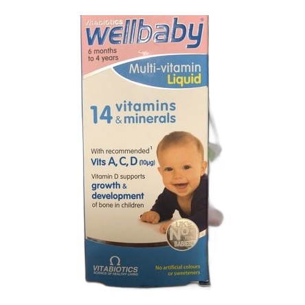 WELLBABY MULTIVITAMINS 150ML