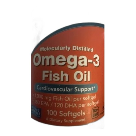 NOW OMEGA 3 FISH OIL 100S