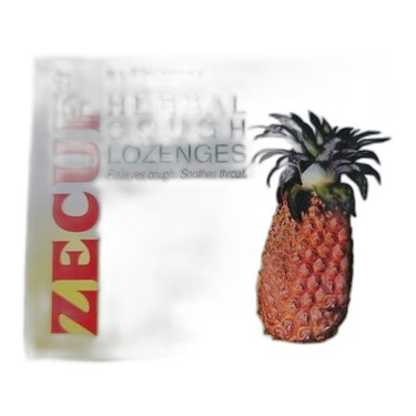 ZECUF PINEAPPLE LOZENGES 20S