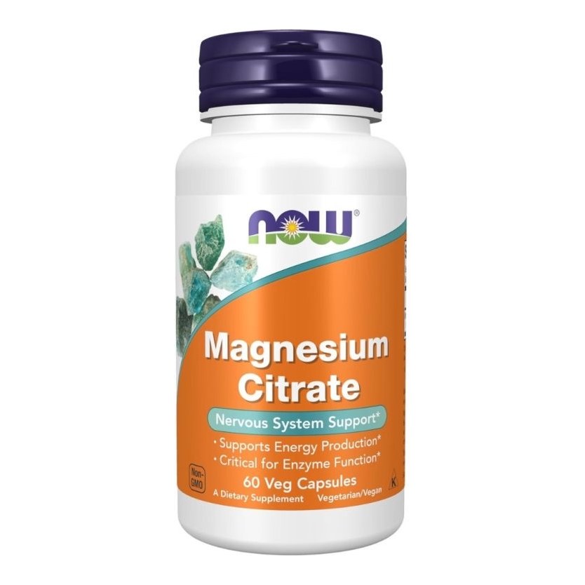 NOW MAGNESIUM CITRATE 400MG 60's