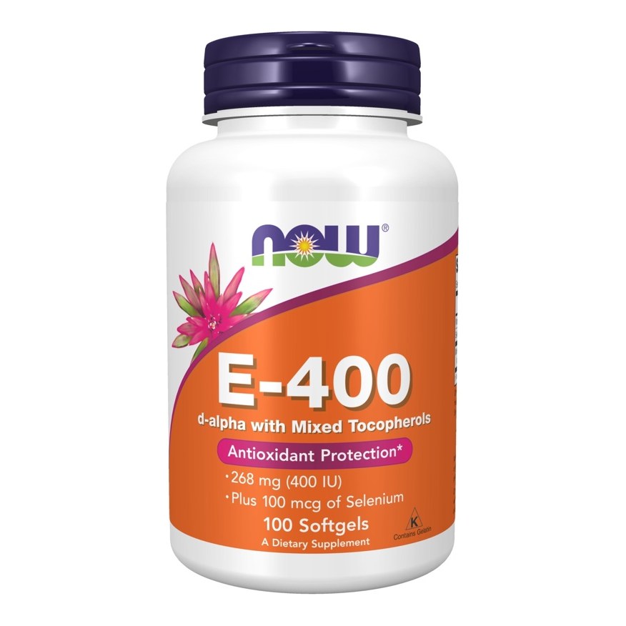 NOW E-400 MIXED TOCOPHEROLS 100'S