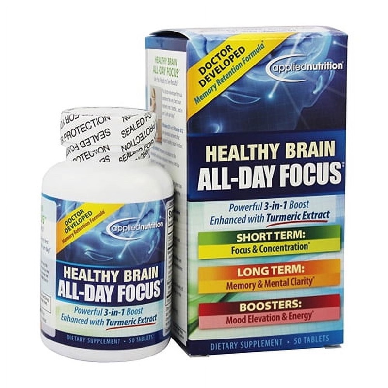 APPLIED NUTRITION HEALTHY BRAIN ALL DAY FOCUS  TABS 50S (P1)