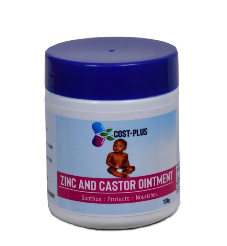 COST PLUS ZINC & CASTOR 100G