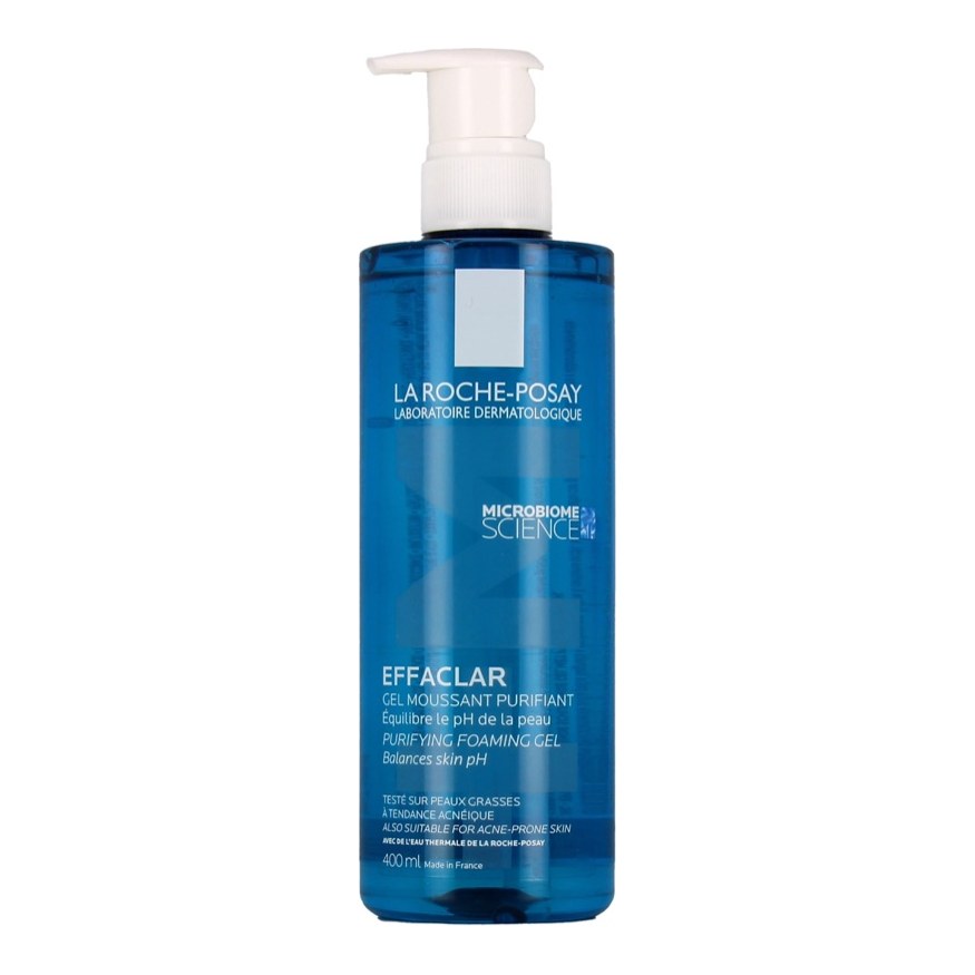LA ROCHE EFFACLAR PURIFYING FOAMING CLEANSER  GEL + M 400ML