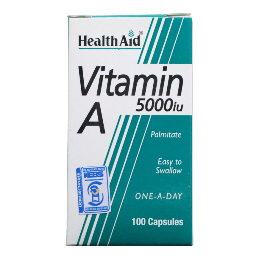 Health Aid Vitamin A 5000iu 100s (P1)