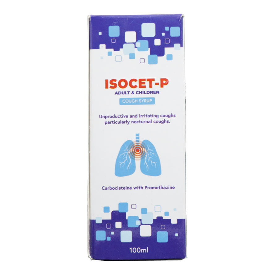 ISOCET-P SYRUP 100M