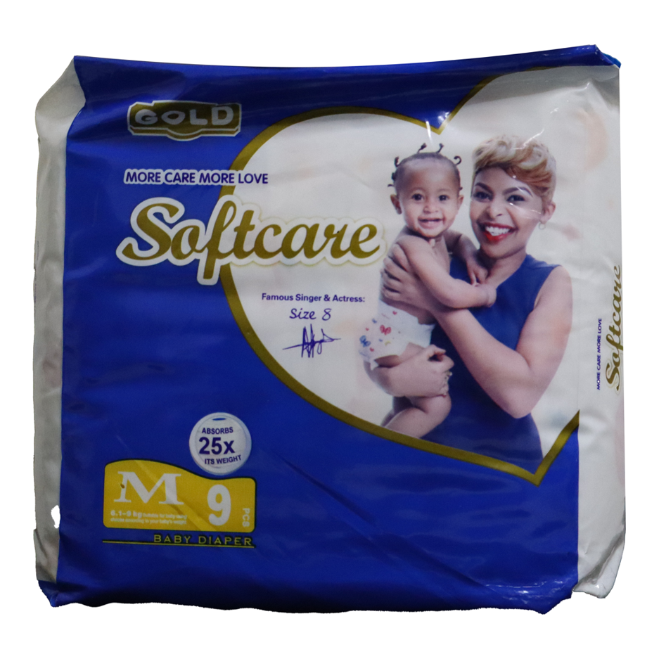 SOFTCARE DIAPER ECONOMY L 40s-P1