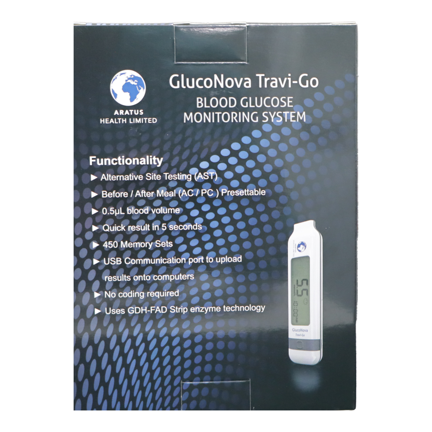 GLUCONOVA MINI BLOOD GLUCOSE MACHINE