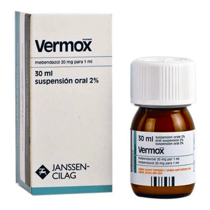 VERMOX 30ML SUS 2%
