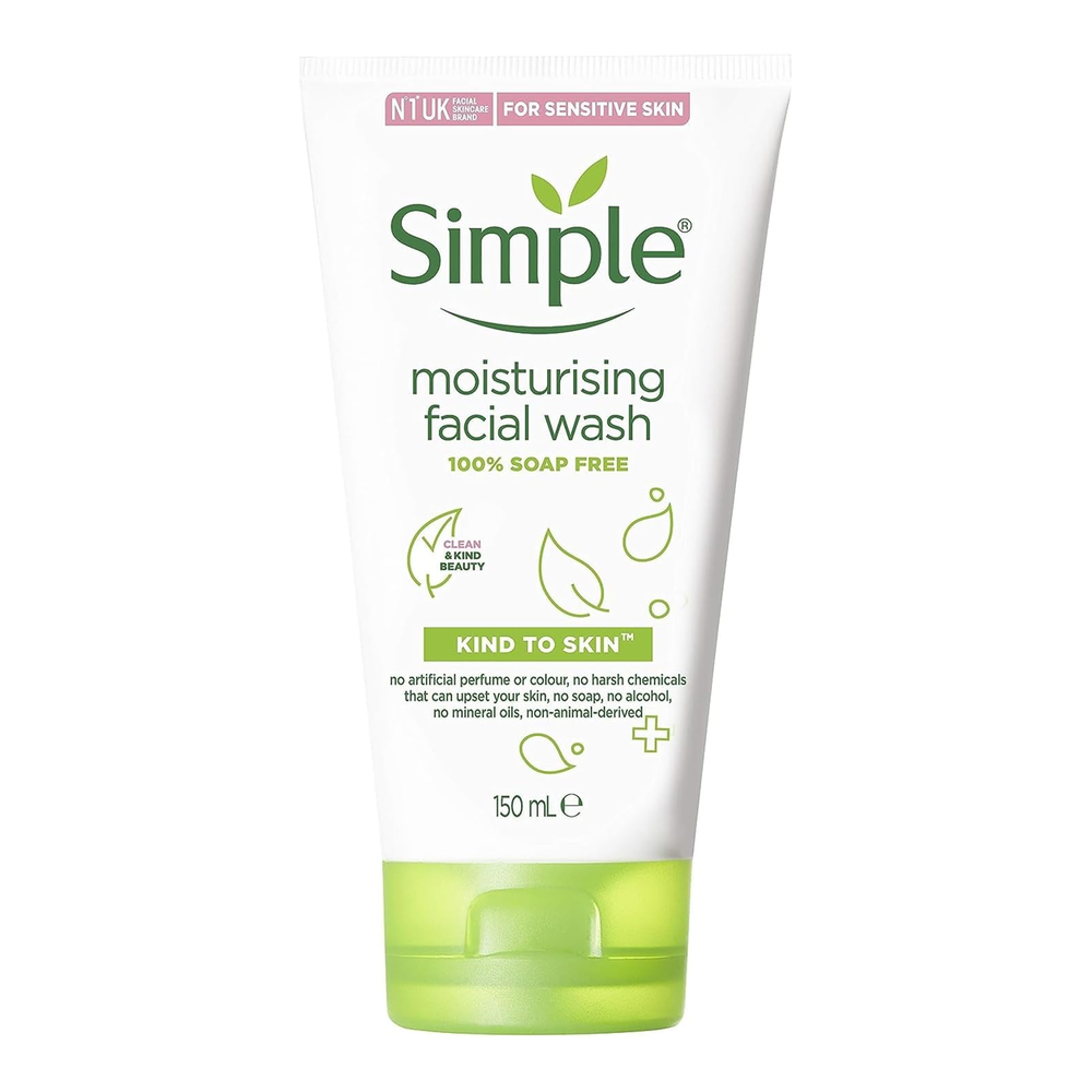 SIMPLE MOISTURISING FACIAL WASH 150ML