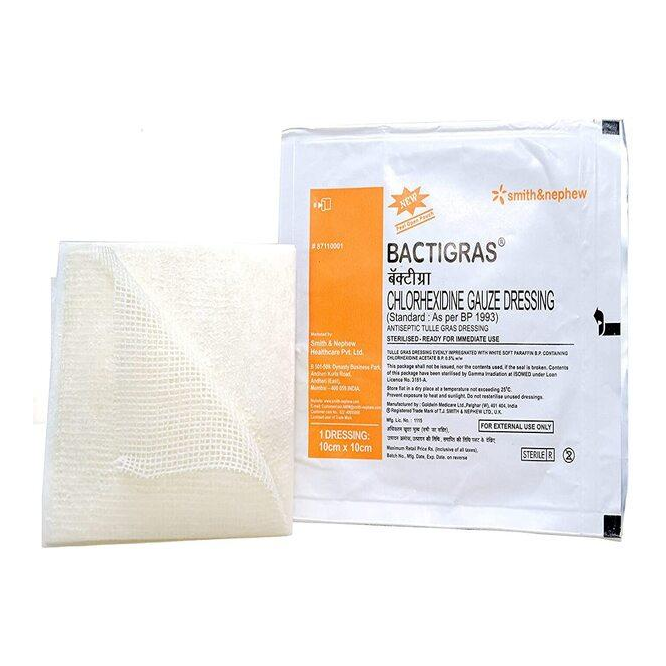 BACTIGRAS 10cmX10cm 10s