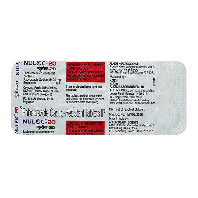 NULOC 20MG 30'S