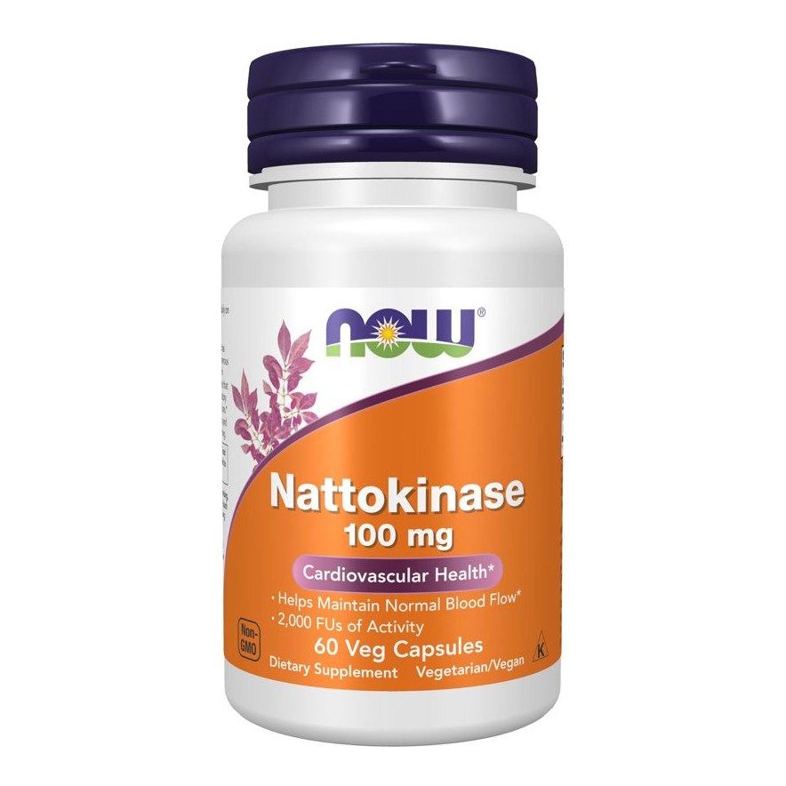 NOW NATTOKINASE 100MG 60s 