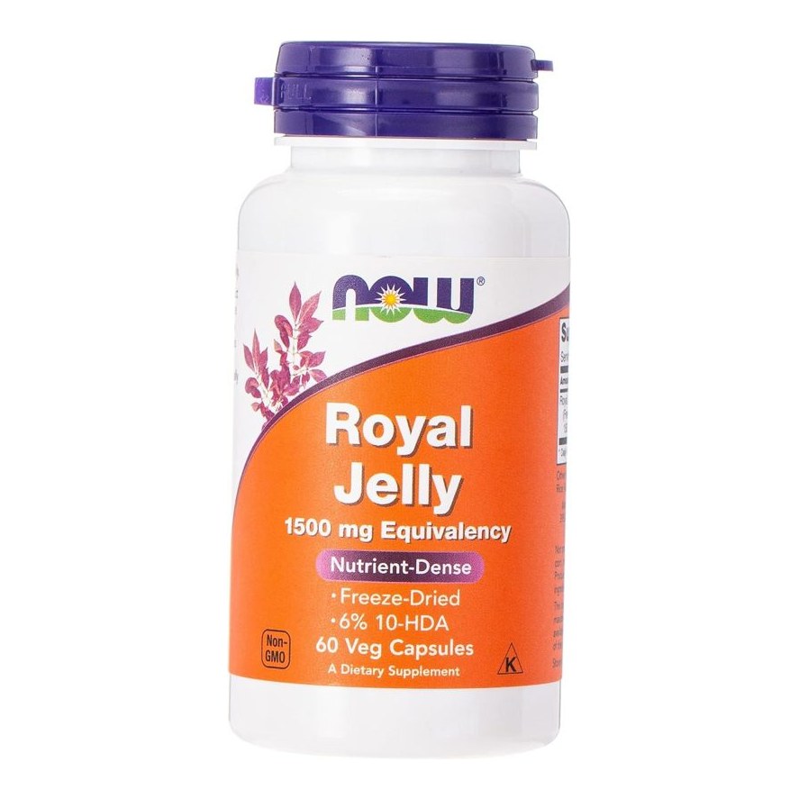 NOW ROYAL JELLY 1500MG 60'S