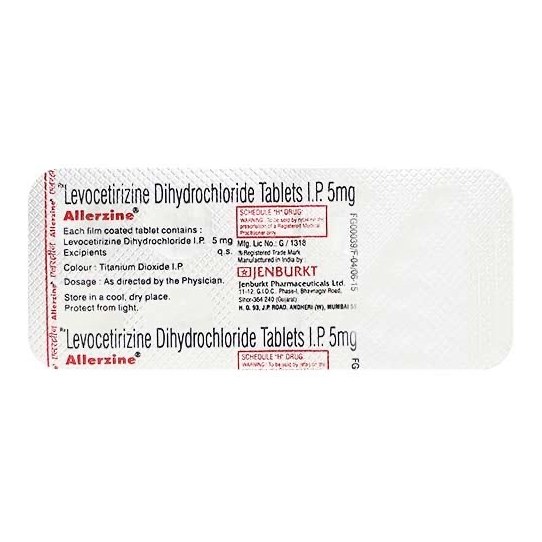 ALLERZINE 5MG 10S