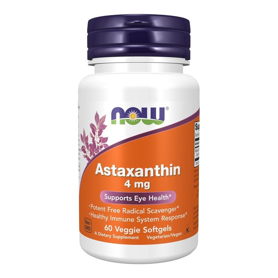 NOW ASTAXANTHIN 4MG 60'S(P1)