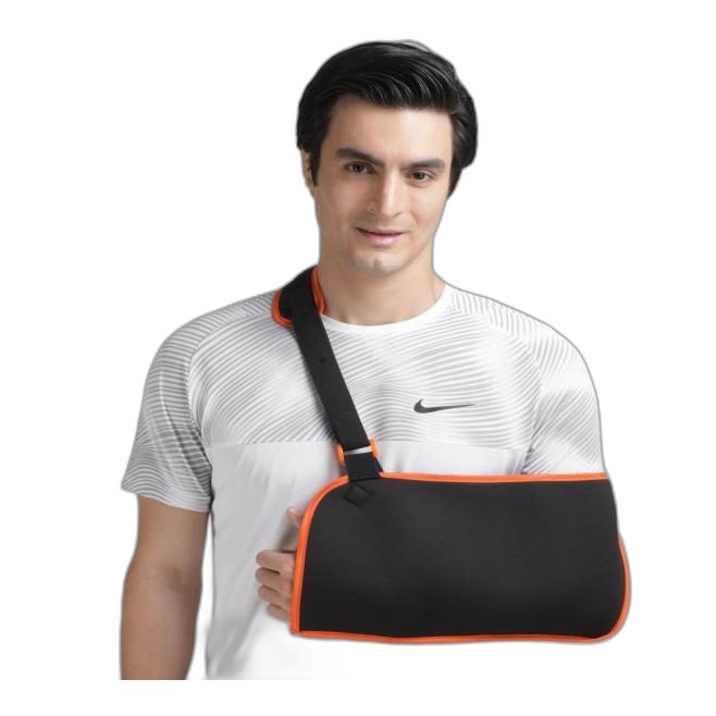FLAMINGO ARM SLING BLACK/ORANGE -M