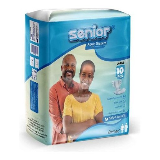 senior ADULT DIAPERS large 10-P1