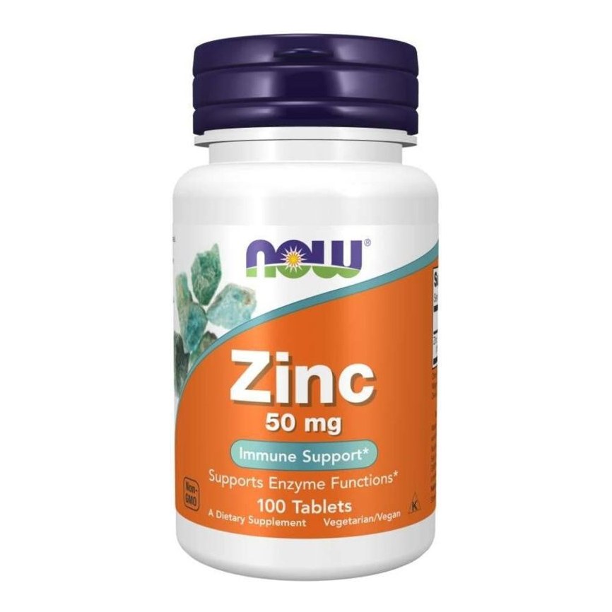 NOW ZINC 50MG 100S