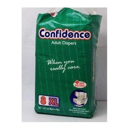 CONFIDENCE ADULT DAIPERS XL 8-P1