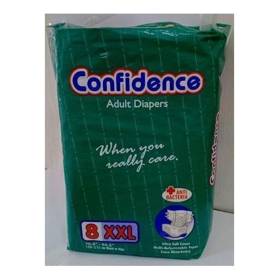 CONFIDENCE ADULT DAIPERS XXL8-P1