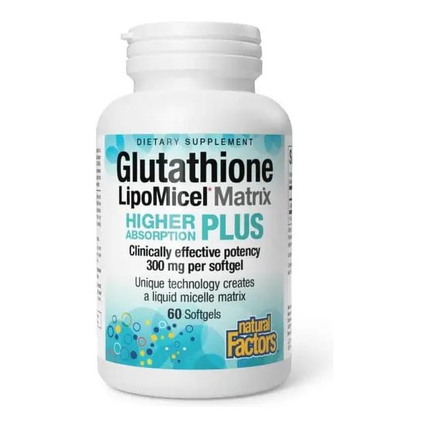 BIOCLINIC  GLUTATHIONE LIPOMICEL 300MG 60S(P1) webber naturals