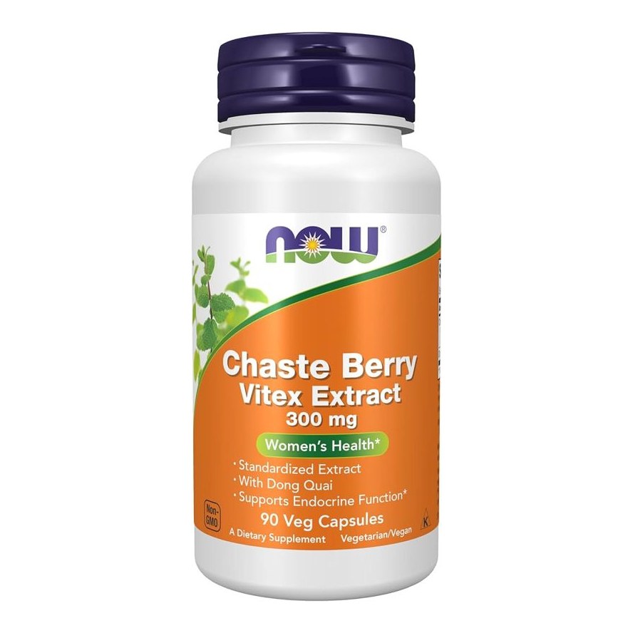 NOW CHASTE BERRY VITEX EXTRACT 300MG 90s