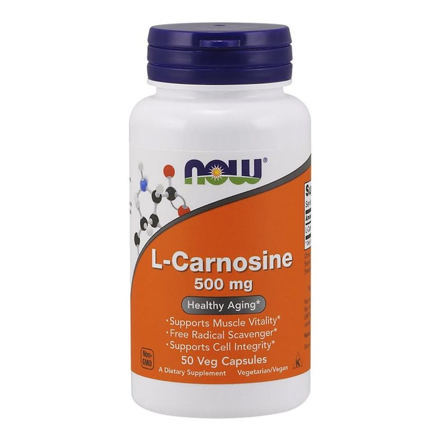NOW L CARNOSINE 500MG 50'S