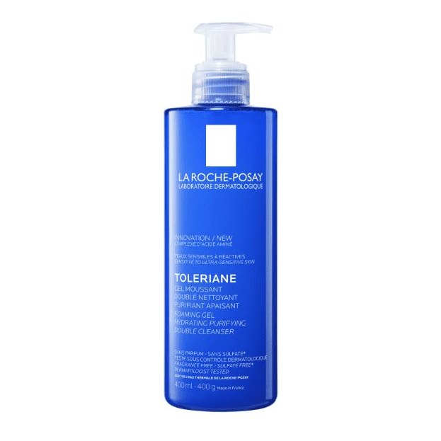 LAROCHE TOLERIANE FOAMING GEL DOUBLE CLEANSER 400ML