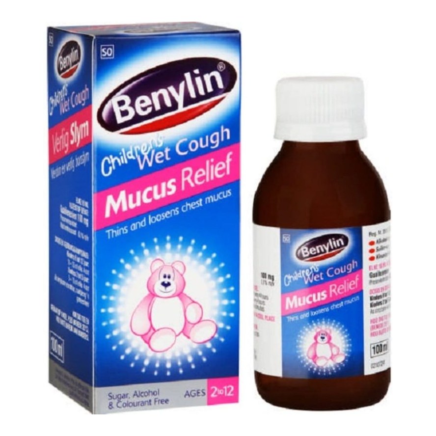 BENYLIN CHILDREN WET COUGH MUCUS RELIEF 100ML