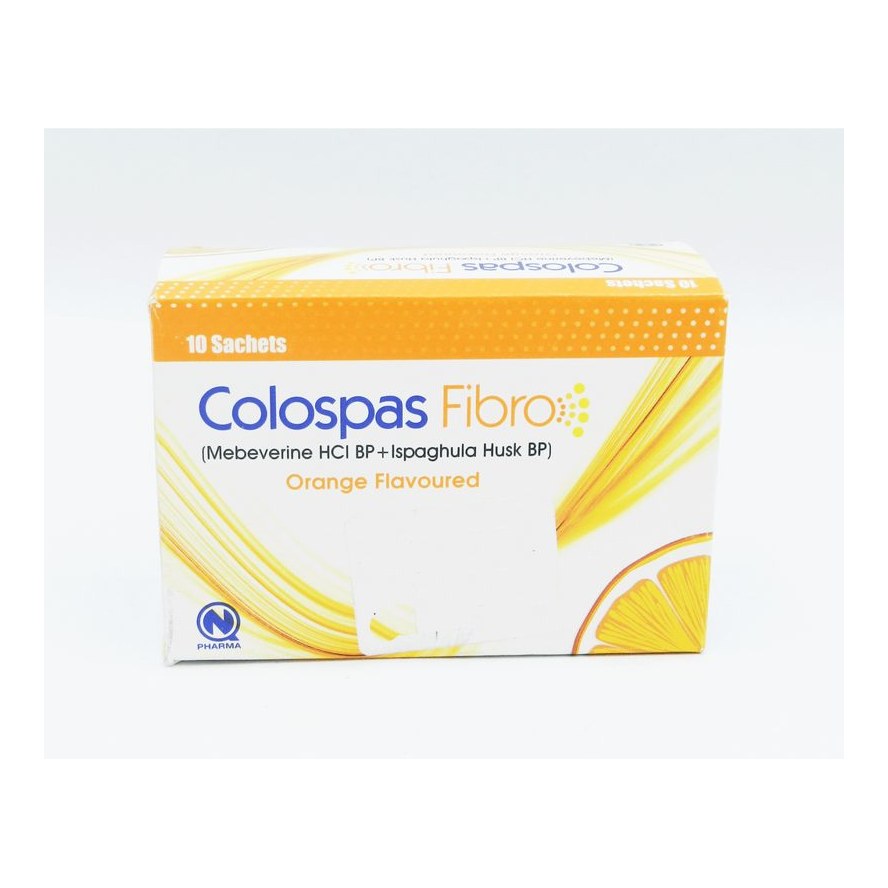 COLOSPAS FIBRO SATCHETS 10'S